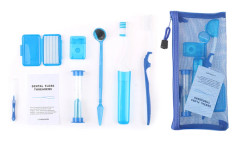 Oral Vård Dental Ortodontiska Kit Blekningsverktyg Set Interden Blue
