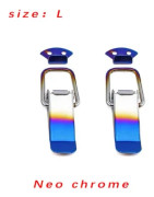 Universal Hook Lock Clip Kit Bumper Snabbkopplingslås för Racingbil Lastbilstillbehör~01594