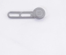 Heta försäljning 10mm-15-18mm gummiband stretch justering förlängningsknapp midjebandsförlängning justeringsknapp Dubbellager grå*rund