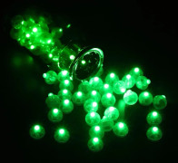 LED Mini Runda Ballonglampor, 100 st Mini LED Ballong, Mini Lan