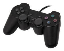 Handkontroll Playstation 2 Svart 252