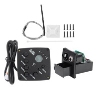 E-4T 4-bands EQ Equalizer Pickup Tuner för Akustisk Gitarr Musikinstrument Tillbehör Kit