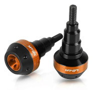 Motorcykel Motor Skyddsskydd Ramskydd Anti-kraschdyna Anti-fallskydd För Yamaha MT-07 MT07 MT 07 2015-2022-WELLNGS orange MT07 logo