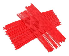 Ersättningssprutstrå i plast, förlängningsstrå, kan klippas fritt, lämplig för WD40 (100 st/25 cm)
