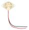 【NX】5st DC 3-24V 95dB Aktivt summerlarm Kontinuerligt pip Kompatibel med gör-det-själv-elektronik SFM-27