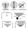 Preventive Mosquito Net Hammock, No Insects Visible, Fits All Camping Hammocks, Compact, Lightweight, Quick Easy Installation, 133\" X 55\"