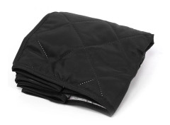 Hushållsfyrkantig soppkokare Dammtät lock Skydd för hushållsapparater Svart 40,6x23x25,4cm