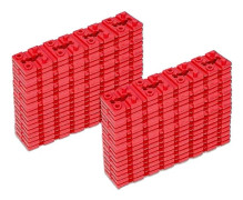 Distansbrickor för strömbrytare och uttag, 100 st elektriska distansbrickor för eldosor