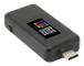 USB-testare Realtidsdetektering IPS HD-skärm Hög noggrannhet Avstängningslagring USB-spänningsmätare