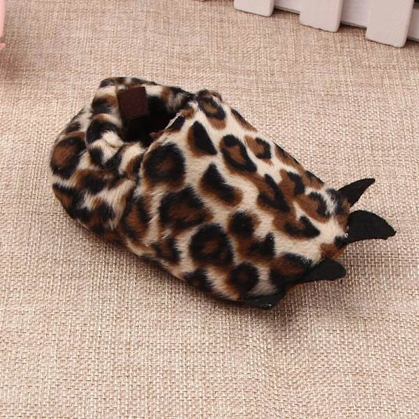 Plysch Paws leopardtryck