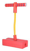 Skumgummi Pogo Stick Främjar Växande Träning Balans Lätt att Greppa Utomhus Hoppande Leksak för Barn Röd
