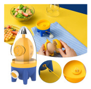 Egg White Yolk Mixer - Manuell hushållsäggula Albumen Blender