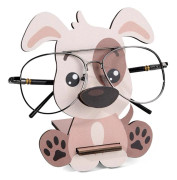 Kreativ Djur Glasögonbåge Tecknad Katt Solglasögon Display Ram Glasögon Förvaringsram Handskuren Hushålls Trädekoration 3D dog