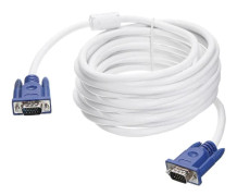 VGA till VGA-kabel, 10M/33ft Hane till Hane VGA 3+4 Videokabel för Dator