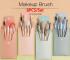 Kin 8pcs High Quality Mini Makeup Brushes