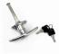 Garagelåsbart handtag med 2 nycklar