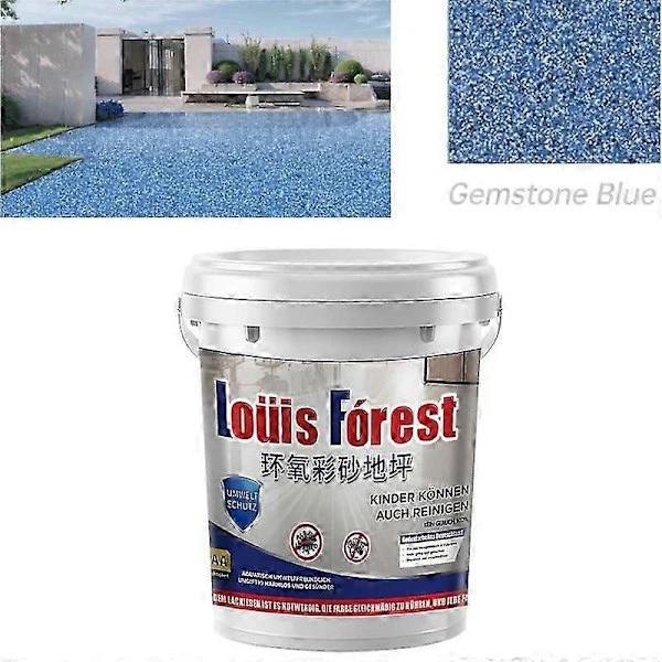 Louis Kompatibel med Epoxigolvfärg, Högglansig Marmoreffekt Epoxigolvbeläggning
