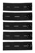 Förlängare, elastisk krageförlängare 3-pack Acsergery midjeförlängare justerbar present