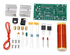 Mini Music Coil Kit DIY Plasma Arc Generator Trådlös Överföring Experiment Kit 15‑24VDC Ingång