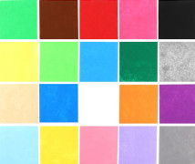 20 st 30x30cm Blandade Färger Mjuka Luktfria Filt Tygark för DIY Hantverk Sömnad