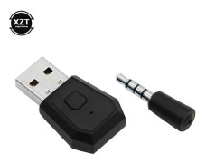 Ny Bluetooth-dongel för PS4 3.5mm Bluetooth 4.0+EDR USB-adapter USB-adapter för PS4 stabil prestanda Bluetooth-headset