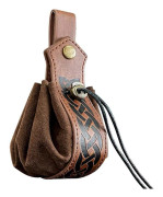 Halloween Cosplay Kostymer För Kvinnor Män Vikingastil Medeltida Väska Bälte Retro Vintage Viking Riddare Pirat Tillbehör