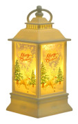 Jul snögloblykta batteridriven LED-lampa tomte snögubbe hängande nattlampa semesterfest heminredning