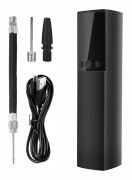 Elektrisk bollpump, smart luftpump bärbar snabb bollpumpning med exakt tryckmätare och Digi-Perfet