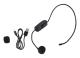 Trådlöst Mikrofon Radio FM Headset Handsfree Mic för Högtalare Undervisning Turistguide Försäljning Kampanj