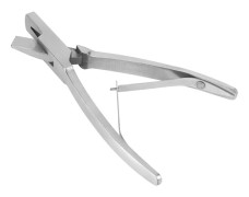 1 pc Stainless Steel Farm Animal Ear Tag Pliers Clipper Pig Ear Tag Forceps Identification Tool (V Shape)