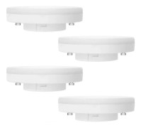 GX53 LED-lampa 7W, Varmvit 2700K, Ej dimbar, AC 220V, 665LM, 4-pack