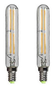 2-pack 4w T20 LED-glödlampa E14 Edison liten sockel varmvit 2700k