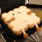 VISNFA Cute Cartoon Figure Car Lumbar Pillow - Soft, Lightweight