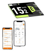 EBike Display, Bluetooth-anslutning, Navigationsfunktioner,DPC080 (BAFANG CAN)