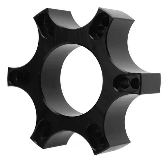 Ratttillbehör Rattadapterplatta Aluminiumlegering 70 mm mellanlägg för Thrustmaster T300RS med 13‑14 tums ratt