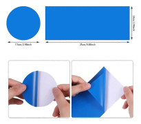 20 st Reparationslappar Självhäftande PVC Reparationslappar Vinyl Pool Liner Lappar för Uppblåsbara Pooler (LGL)