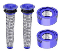 4pack filterbyte för V7, V8 Animal och V8 Absolute Sladdlös Dammsugare Hepa Filter Repl