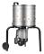 Kycklingplockare - Elektrisk fjäderplockningsmaskin - 40 cm Trumma - 500 W - 230 Varv/min - 114 Mjuka Fingrar - Rostfritt Stål - 1–2 Kycklingar
