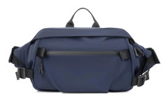Fanny Pack för män och kvinnor i plusstorlek, midjeväska, gym, utomhus, modebälte, midjeväska blue