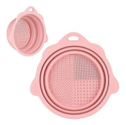 Foldable Silicone Makeup Brush Cleaning Bowl