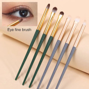 3pcs Makeup Brushes Tool Set Eye Shadow Blush Eyebrow Make Up Cosmetic Fine Brushes Ultra Soft Brushes Beauty Eyes Make Up Tools