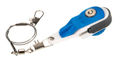 Justerbar spänning i rostfritt stål vadderade Quick Release Clips för fiske med Downrigger