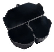Vikbara Slow Cooker Liners Slow Cooker Divider Liner SVART black