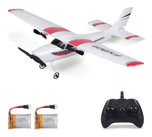 FX801 Flygplan 2.4GHz 2CH RC Flygplan Flygleksaker för barn pojkar