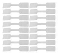 100 st Blanka Smyckesprisetiketter Klistermärken Smycken Identifieringsdisplay Etiketter