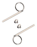 Trumpet 3:e ventilslidsfingerdragningsring Dragningskrok Musikalisk