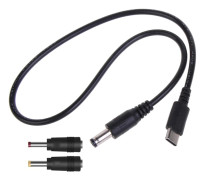USB till DC Strömkabel UsbC till DC9/12/15/20V Konverter Adapter Kabel TypeC 5.5x2.1 20V