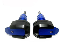 Motorcykel Fallskydd Ram Motorcykel Anti-fall Lim blue