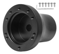 EZGO Rattadapter Golfbilsrattadapter Kompatibel med EZGO TXT / RXV Golfbilar Monteringsadapter Svart black