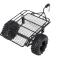 Metallisk RC Hinktrailer Simuleringsvagn för TRX4 D90 SCX10 CC01 1/10 DIY-delar Svart